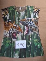 t-shirt Wild tijgers mt 146, Kinderen en Baby's, Wild, Meisje, Gebruikt, Ophalen of Verzenden