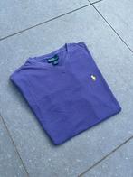 Ralph Lauren V-hals T-shirt Paars - Maat S, Kleding | Heren, T-shirts, Paars, Ralph Lauren, Ophalen of Verzenden, Zo goed als nieuw