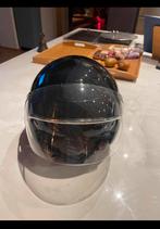 Vespa helm glans zwart, Fietsen en Brommers, Ophalen, Zo goed als nieuw