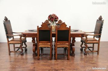 salle a manger  style renaissance espagnol avec meuble  beschikbaar voor biedingen