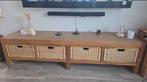Meuble tv en teck, Maison & Meubles, Enlèvement, Teck