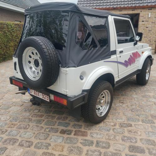 Suzuki samurai, Autos, Suzuki, Particulier, Samurai, SUV ou Tout-terrain, Boîte manuelle, Blanc, Tissu, Enlèvement