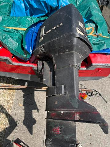 Johnson 55 pk buitenboordmotor, Enlèvement, Utilisé