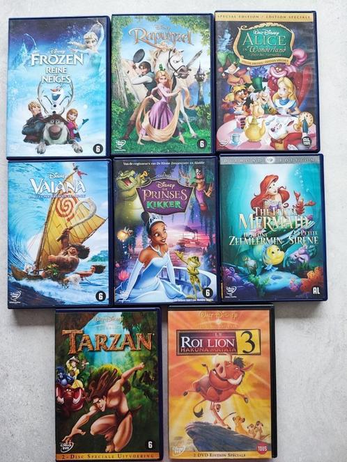 **8 verschillende dvd ’s DISNEY          * vanaf 2€/st(lot), Cd's en Dvd's, Dvd's | Kinderen en Jeugd, Gebruikt, Ophalen