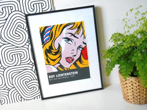 « Fille avec ruban à cheveux » de Roy Lichtenstein, Antiquités & Art, Art | Objets design, Enlèvement ou Envoi