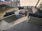 Loungeset, Tuin en Terras, Ophalen, Rotan, 6 zitplaatsen, Hocker