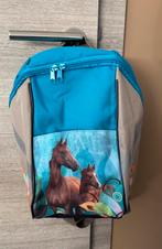 Blauw paarden rugzakje, Ophalen, Zo goed als nieuw, Blauw, Rugtas