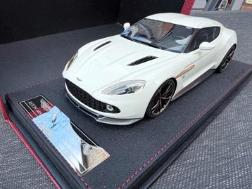 ASTON MARTIN VANQUISH ZAGATO 2017 FRONTIART WHITE AS020-104 beschikbaar voor biedingen