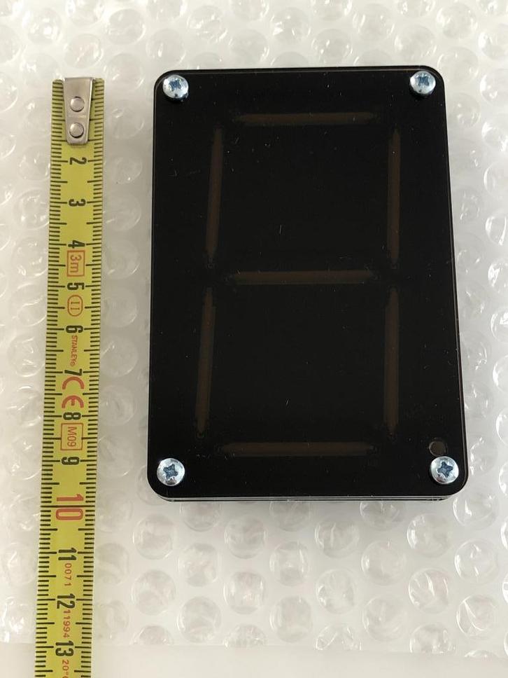 6x ELEKTOR big digits LED for clock or Facebook counter +PSU, Hobby en Vrije tijd, Elektronica-componenten, Nieuw, Ophalen of Verzenden