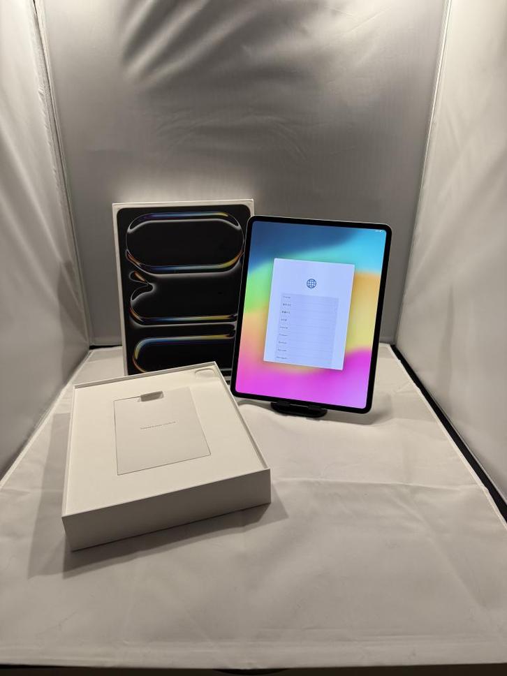 A2925,  iPad Pro 13, M4, Wifi, Space Black, 256GB, Computers en Software, Apple iPads, Refurbished, Apple iPad Pro, Wi-Fi, 13 inch of meer