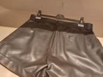 Lederen short, ANDERE, Kort, Zwart, Maat 42/44 (L)