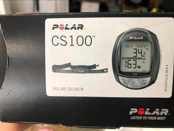 Polar cs100 cycle computer - moniteur cardiaque velo beschikbaar voor biedingen