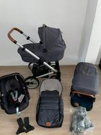 Mutsy Nio melange gray kinderwagen 3-in-1 Complete, Kinderen en Baby's, Buggy's, Ophalen, Zo goed als nieuw, Regenhoes