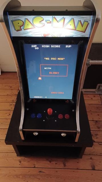 Table d'arcade LCD A-G 19 avec 60 JEUX 'PAC-MAN'