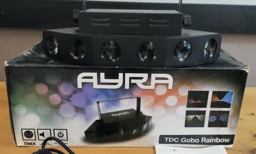 Ayra TDC Gobo Rainbow, Muziek en Instrumenten, Licht en Laser, Zo goed als nieuw, Licht, Geluidgestuurd, Kleur, Stroboscoopeffect