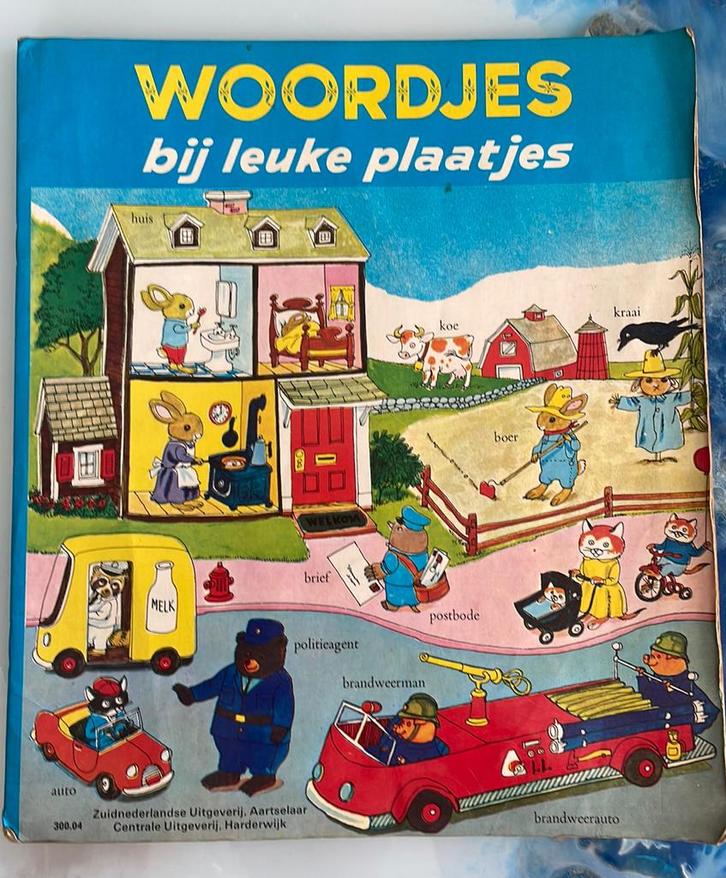 Woordjes bij leuke plaatjes, Boeken, Prentenboeken en Plaatjesalbums, Gelezen, Prentenboek, Ophalen of Verzenden