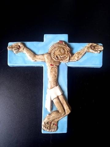 Croix céramique Guerin Bouffioulx, Enlèvement ou Envoi