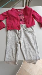 Bundel - broek, T-shirt, vestje - Maat 86, Ophalen of Verzenden, Gebruikt, Meisje, Setje