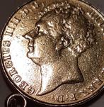 Engeland - dubbele gouden soeverein 1823, Postzegels en Munten, Munten | Europa | Niet-Euromunten, Goud, Frankrijk, Ophalen of Verzenden