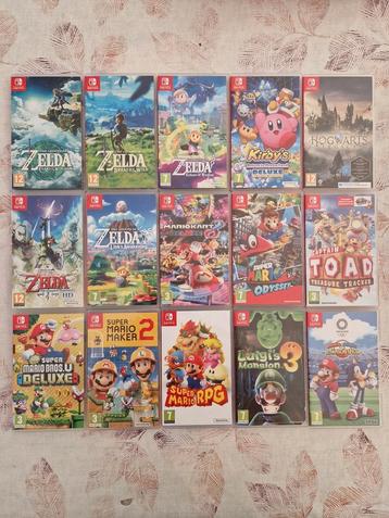 Verschillende Switch games te koop. beschikbaar voor biedingen