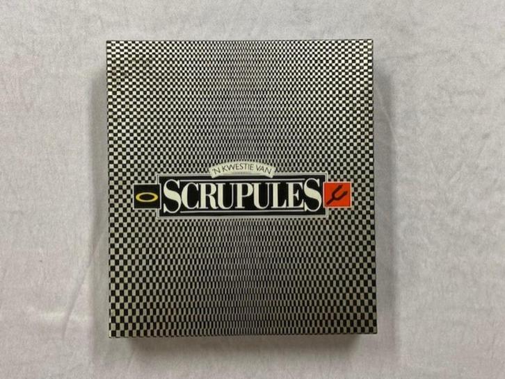 'n Kwestie van SCRUPULES, Hobby en Vrije tijd, Gezelschapsspellen | Bordspellen, Zo goed als nieuw, Ophalen of Verzenden