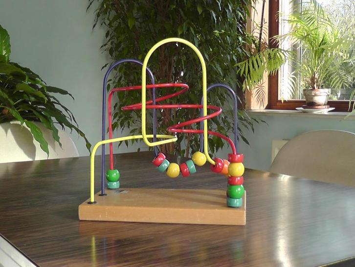 Jeux en bois - Boulier smart frames (A_043), Kinderen en Baby's, Speelgoed | Houten speelgoed, Zo goed als nieuw, Overige typen