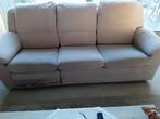 Beige stoffen salon, Ophalen, Gebruikt, Rechte bank, Stof