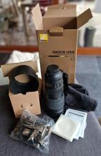 Zoom Nikkor 200-500mm 5.6E ED VR + filtre + lenscoat, TV, Hi-fi & Vidéo, Photo | Lentilles & Objectifs, Enlèvement, Comme neuf