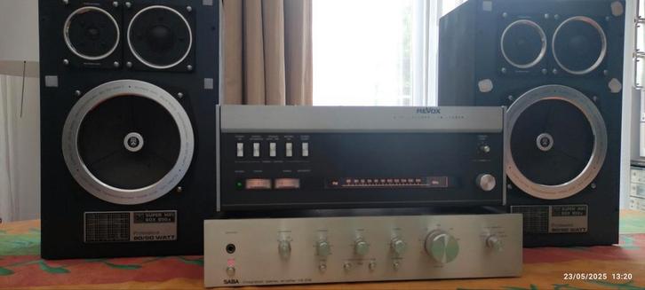 Chaine stéréo PHILIPS / REVOX / GRUNDIG, TV, Hi-fi & Vidéo, Chaîne Hi-fi, Comme neuf, Philips, Enlèvement