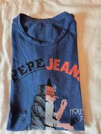 Pepe Jeans - t shirt - maat L, Maat 52/54 (L), Blauw, Ophalen of Verzenden, Pepe Jeans