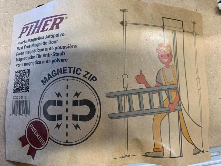 Stofdeur Piher, Doe-het-zelf en Bouw, Deuren en Vliegenramen, Nieuw, Overige typen, 200 tot 215 cm, Minder dan 80 cm, Ophalen