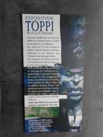 Strips: uitnodiging voor een Toppi-tentoonstelling, Ophalen