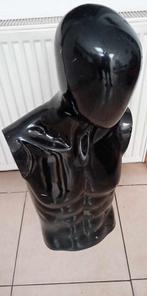 Mannequin buste Mannequin Homme – Demi-corps – Noir, Enlèvement, Utilisé, Mannequin
