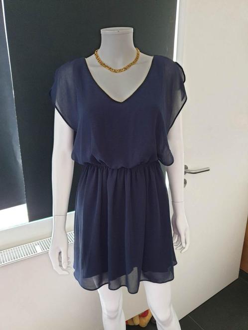 Mooie korte blauwe jurk TU, Kleding | Dames, Jurken, Gedragen, Maat 38/40 (M), Blauw, Boven de knie, Ophalen of Verzenden