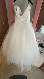 Robe de mariée princesse, Kleding | Dames, Trouwkleding en Trouwaccessoires, Overige kleuren, Ophalen of Verzenden, Zo goed als nieuw