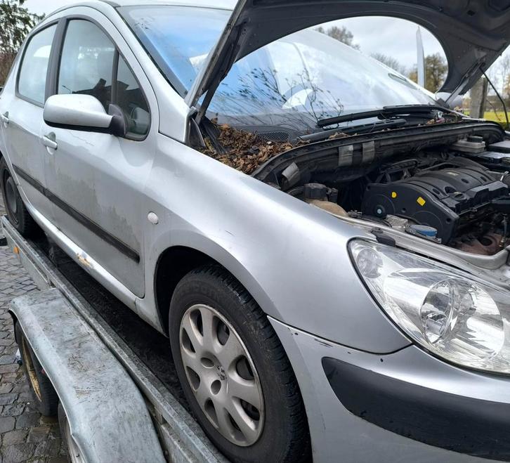 Tt pièces Peugeot 307 1.6 essence, Auto-onderdelen, Overige Auto-onderdelen, Peugeot, Gebruikt