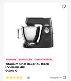 Titanium Chef Baker XL black with a lot of accessoires, Ophalen, Zo goed als nieuw