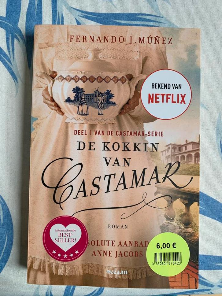 Fernando J. Múnez - De kokkin van Castamar, Boeken, Romans, Zo goed als nieuw, Ophalen of Verzenden