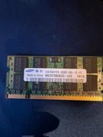 Samsung 1Gb SDRAM DDR2 5300 SODIMM voor laptop, Gebruikt, Ophalen of Verzenden, Laptop, DDR3