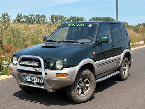 NISSAN TERRANO II 2.7TD UTILITAIRE AIRCO 4X4 3 PORTES, Auto's, Nissan, Bedrijf, Te koop, Terrano (II), 4x4, ABS, Airbags, Airconditioning