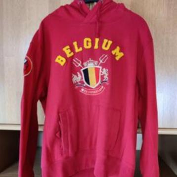 À vendre sweat à capuche Diables Rouges de taille L beschikbaar voor biedingen