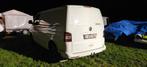 volkswagen transporter t5 syncro biturbo 4x4 black edition, Auto's, Stof, Zwart, Wit, Adaptieve lichten