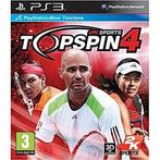 TopSpin 4 (zonder boekje), Games en Spelcomputers, Games | Sony PlayStation 3, 2 spelers, Ophalen of Verzenden, Zo goed als nieuw