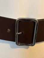 Jil Sander ceinture cuir marron 65-85cm