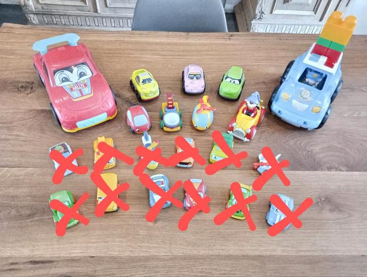 Lot de petites voitures 1er âge, Kinderen en Baby's, Speelgoed |Speelgoedvoertuigen, Gebruikt, Ophalen