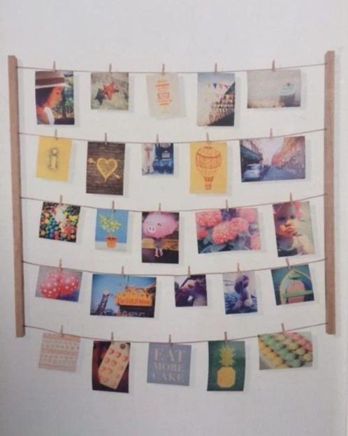 NIEUW! UMBRA Hangit foto display met 40 clips, Huis en Inrichting, Woonaccessoires | Lijsten, Nieuw, 50 tot 75 cm, 75 tot 100 cm