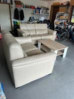Electrishe RELAX Salon Natuzzi Editions +Tafeltje, Ophalen of Verzenden, Zo goed als nieuw, Leer, Modern
