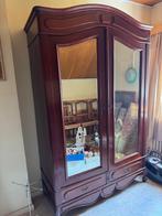 kleerkast, Huis en Inrichting, Kasten | Kleerkasten, Ophalen, Met plank(en), Gebruikt, 100 tot 150 cm