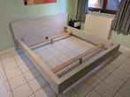 Kingsize bedframe 180x200, Huis en Inrichting, Slaapkamer | Bedden, Ophalen, Gebruikt, Beige, Tweepersoons