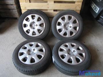 PEUGEOT 307 BANDEN STALEN VELGEN 196 65 15 INCH 4X108 beschikbaar voor biedingen